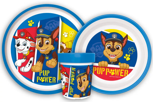 Service de table Pat Patrouille