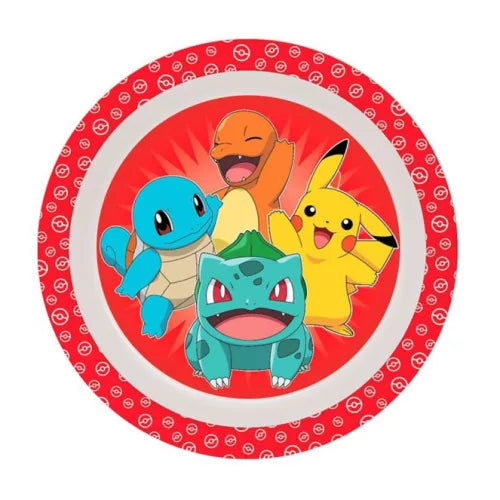 Assiette en plastique Pokémon