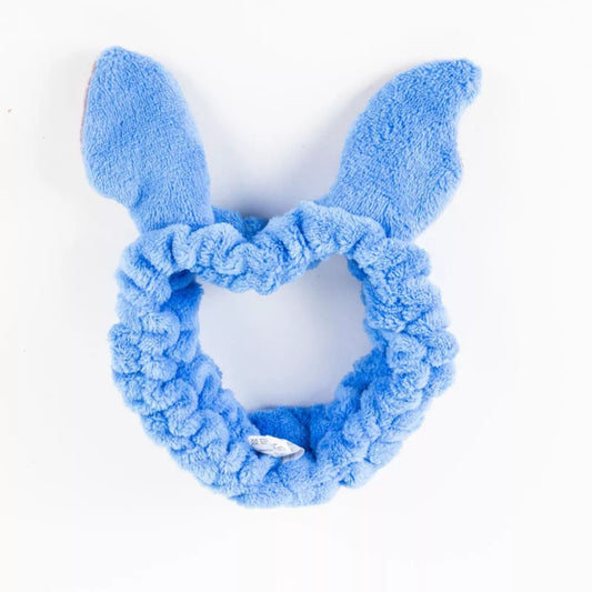 Bandeau cosmétique bleu clair Stitch
