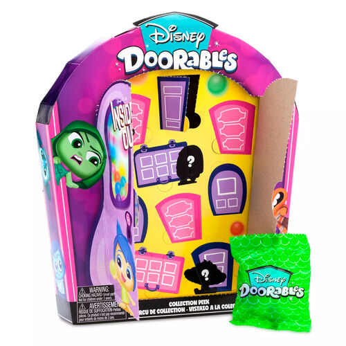 Lot de 9 figurines Vice-Versa 2 Doorables Disney Pixar 4 cm