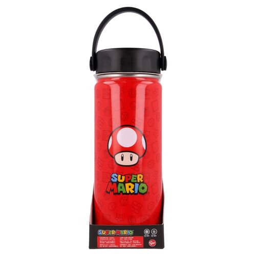 Bouteille isotherme en acier inoxydable Super Mario Bros Nintendo 530 ml
