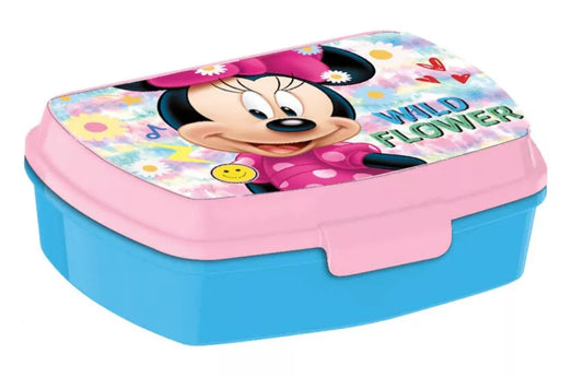 Boîte à lunch en plastique amusante Disney Minnie