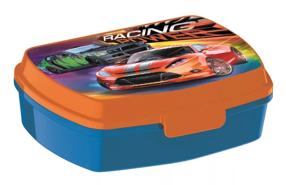 Boîte à sandwich en plastique amusante Voiture