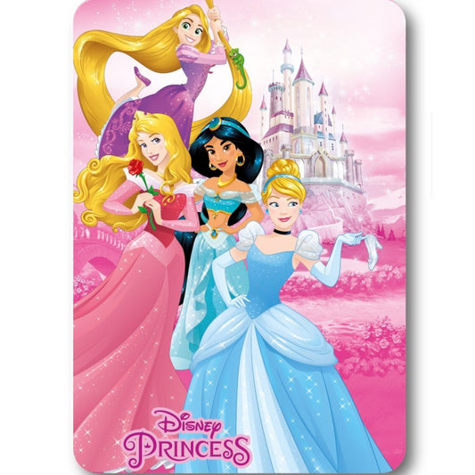 Couverture polaire Château de princesses 100x140cm