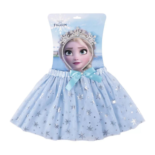 Ensemble jupe et bandeau pour enfants Disney Reine des neiges