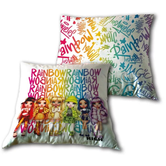 Coussin décoratif Rainbow High 40x40 cm Velours