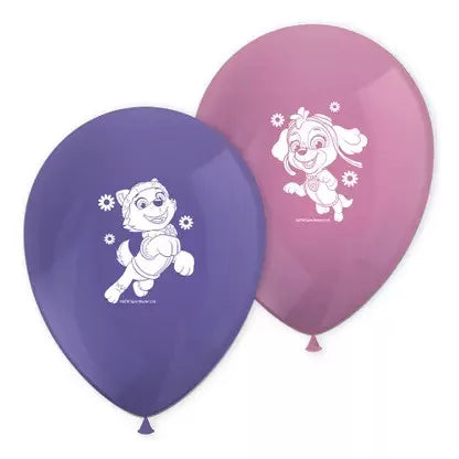 Lot 8 ballons Pat Patrouille