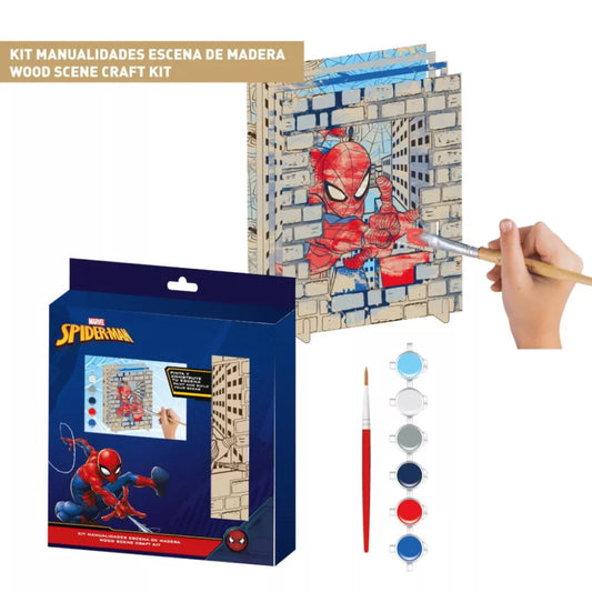 Tableau mural à peindre Spiderman
