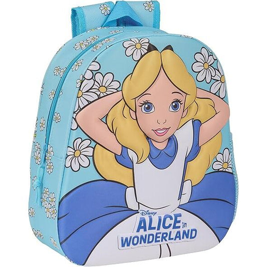 Sac à dos 3D Disney Alice au pays des merveilles 33 cm