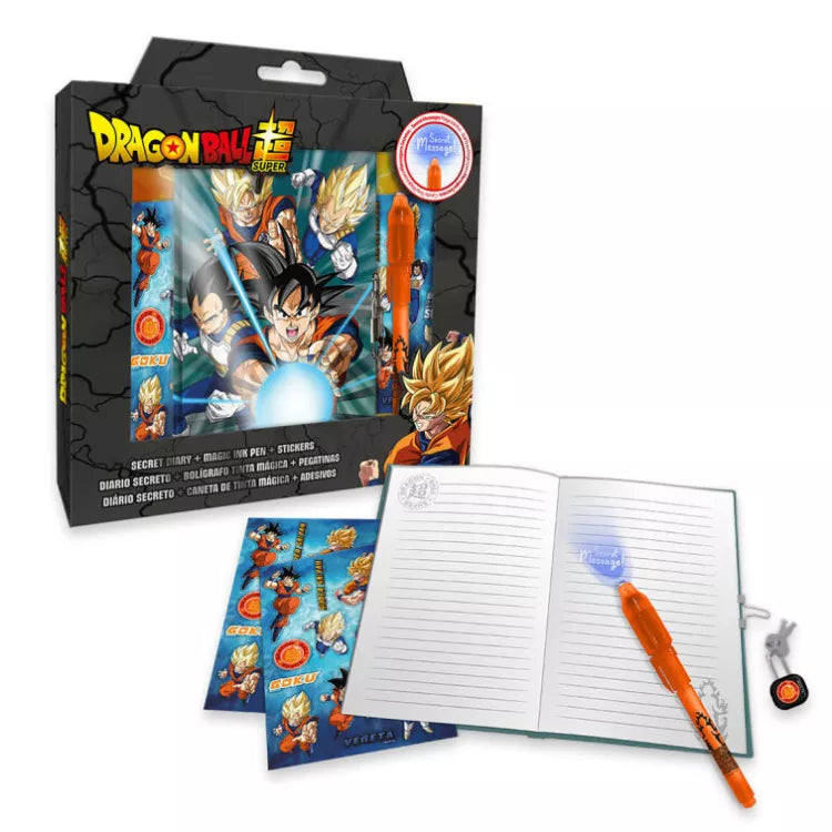 Coffret journal intime Dragon Ball + stylo magique