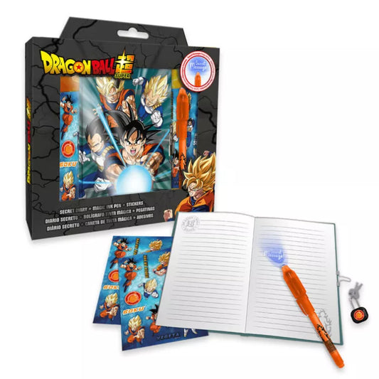 Coffret journal intime Dragon Ball + stylo magique