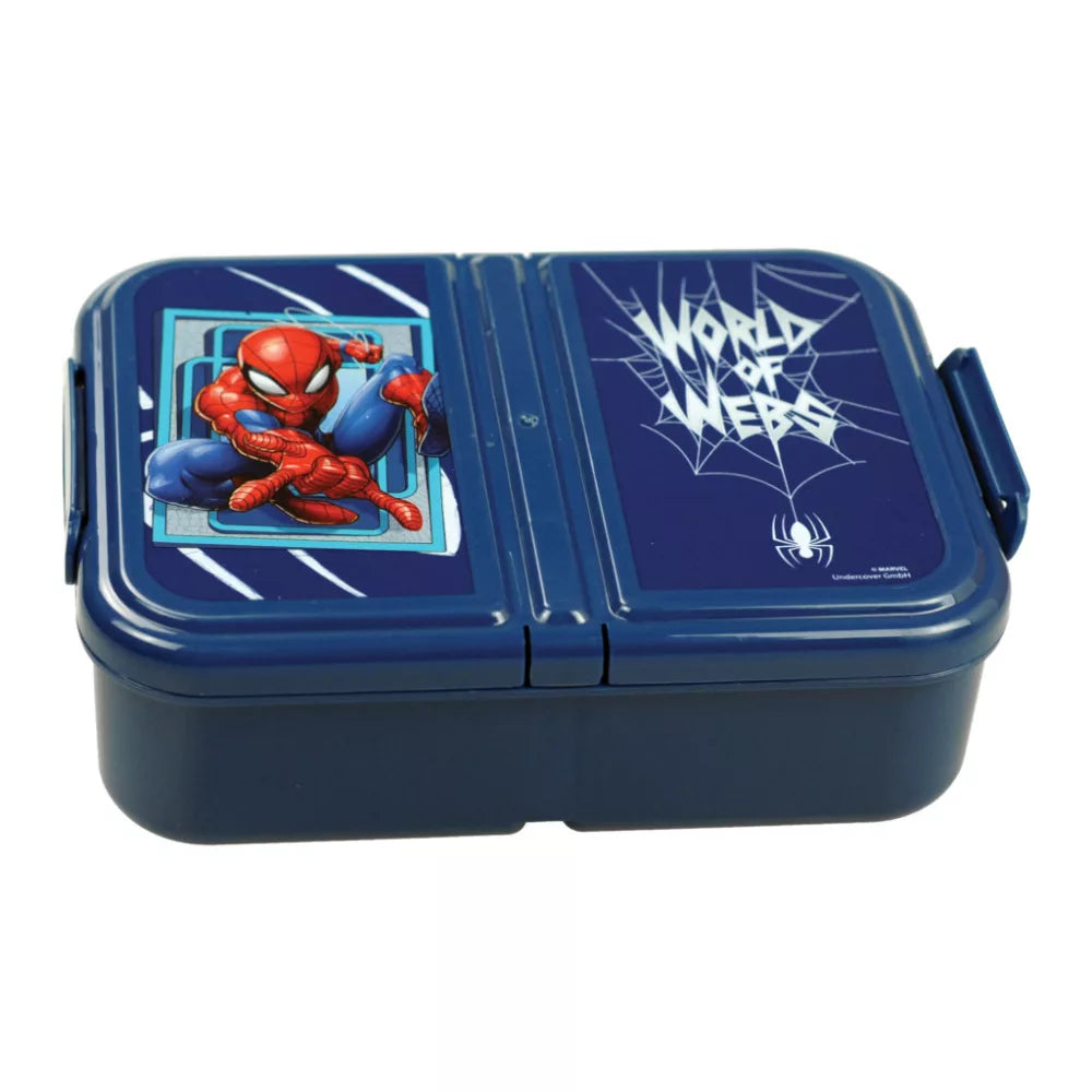 Coffret sandwich Spiderman + bouteille en aluminium