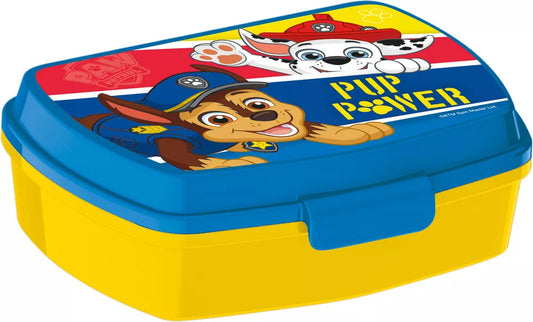 Boîte à sandwich en plastique amusante Pat Patrouille
