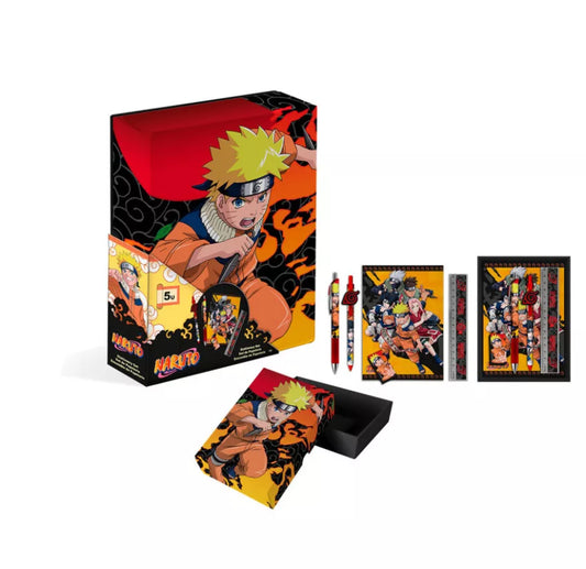 Coffret papeterie Naruto 5 pièce