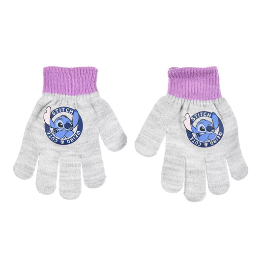 Gants gris pour enfants Disney Lilo et Stitch
