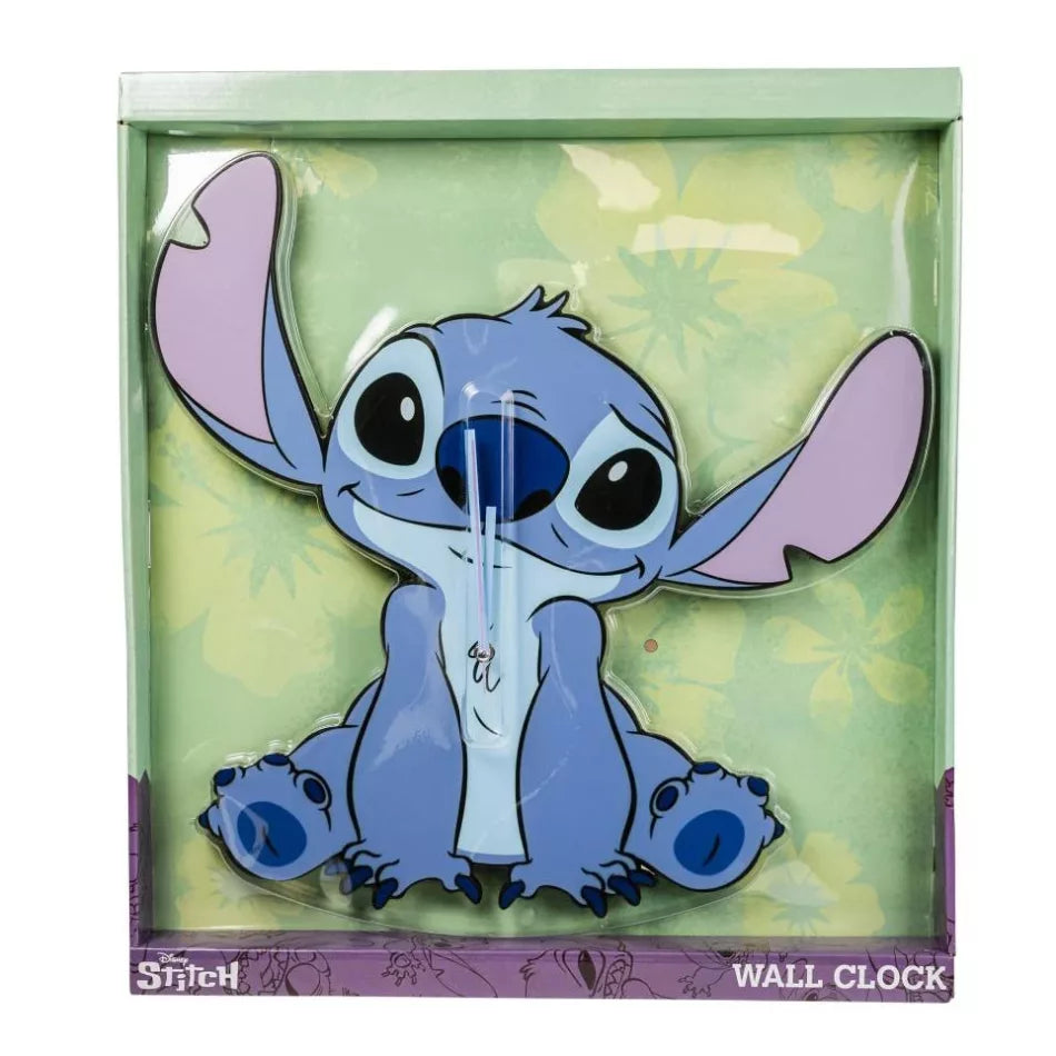 Horloge murale XL Disney Lilo et Stitch mignonne 50 cm