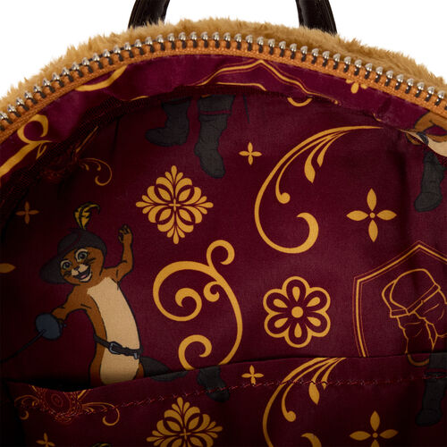 Sac à dos en peluche Shrek Loungefly Le Chat Potté 26 cm