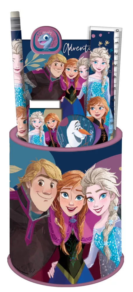 Ensemble de papeterie Reine des neiges 7 pièces