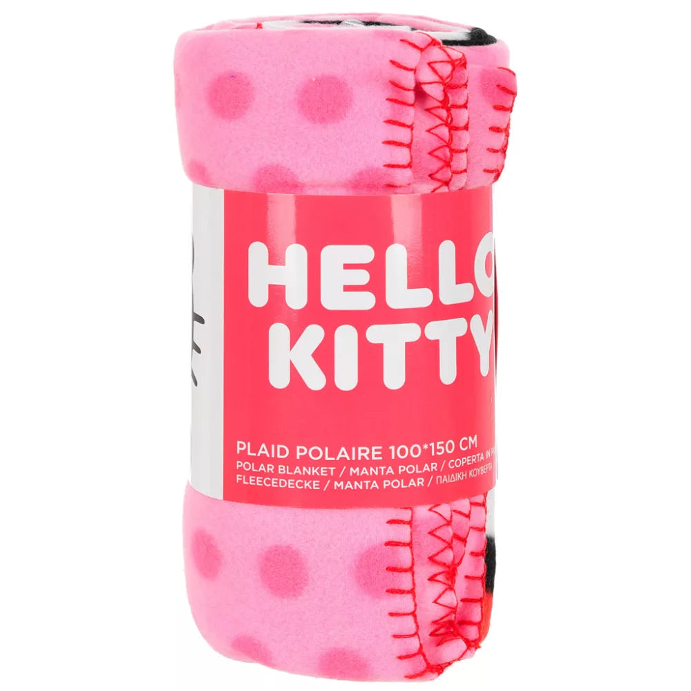 Couverture polaire Hello Kitty 100x150cm