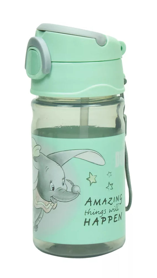 Gourde en plastique avec paille Dumbo 350ml