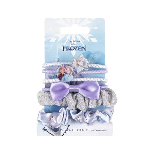 Lot de 6 élastiques à cheveux Disney Reine des neiges
