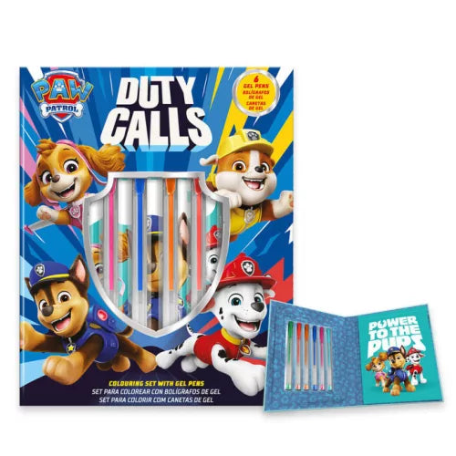 Coffret carnet de notes et stylo gel Pat Patrouille
