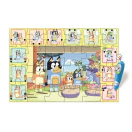 Puzzle interactif Bluey de 24 pièces Clementoni
