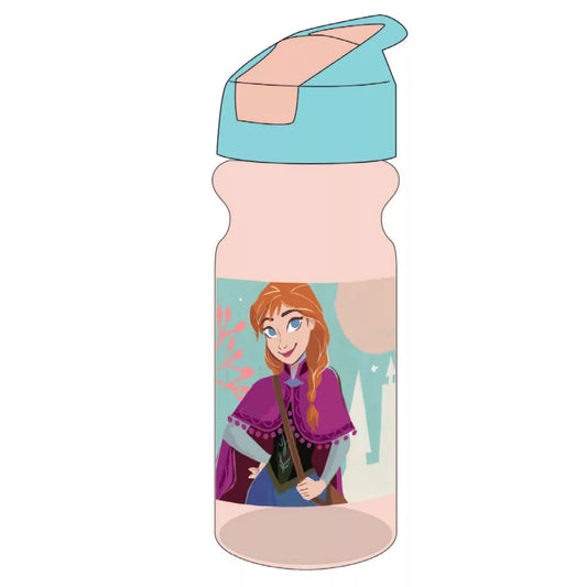 Gourde en plastique avec paille Reine des neiges 500ml