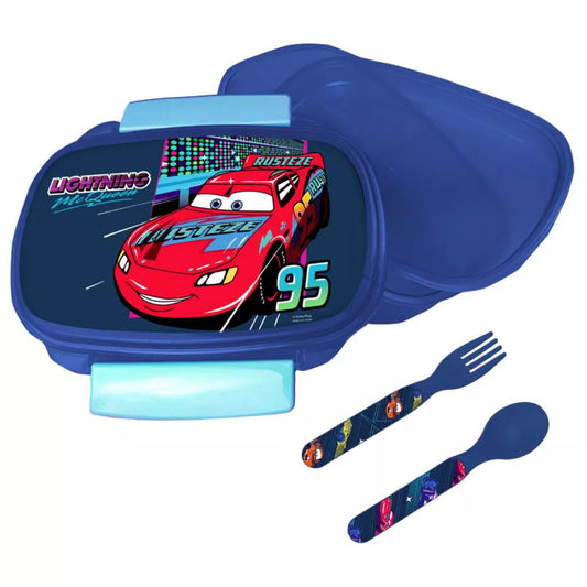 Coffret à sandwich et couverts Disney Cars