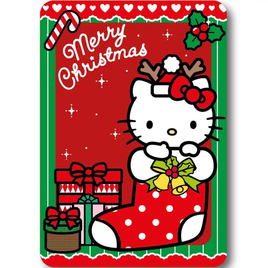 Couverture polaire de Noël Hello Kitty Holiday 100 x 140 cm