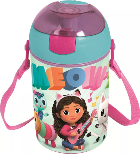 Bouteille avec paille Gabby 450ml