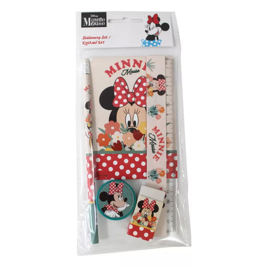 Ensemble de papeterie Minnie 5 pièces