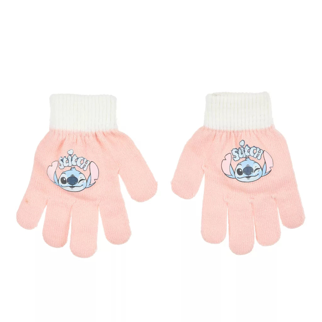 Gant rose pour enfant Disney Lilo et Stitch