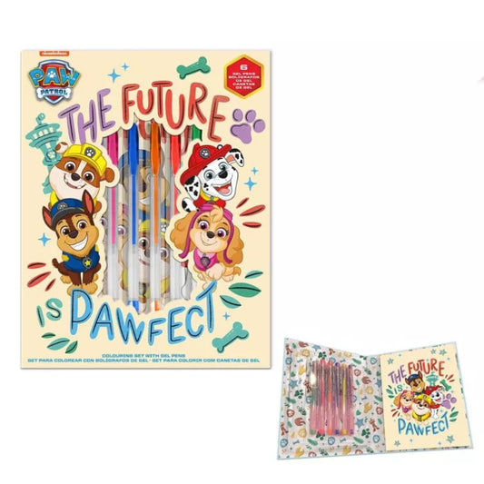 Ensemble de carnets et stylos gel Pat Patrouille