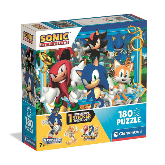 Puzzle Sonic le hérisson 180 pièces Clementoni