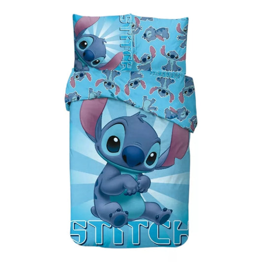 Parure de lit 1 personne Stitch