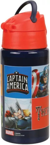 Bouteille en aluminium Avengers avec paille 500 ml