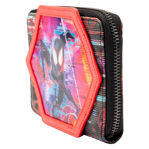 Portefeuille lenticulaire Loungefly Marvel Spiderman Crossing the Multiverse