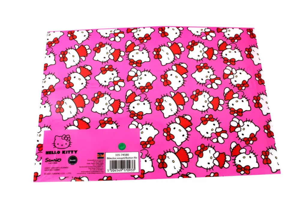 Enveloppe porte-documents A/4 Hello Kitty