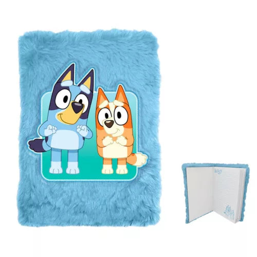 Carnet de notes A5 en peluche Bluey