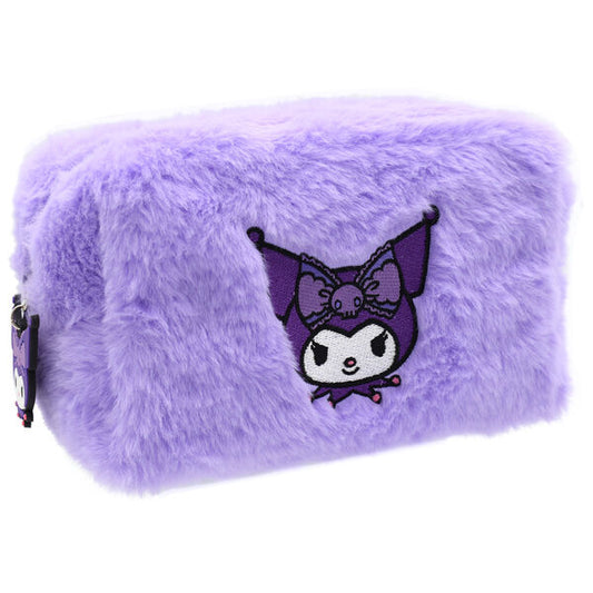 Trousse de toilette en peluche Kuromi Hello Kitty