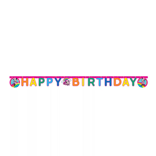 Panneau Joyeux anniversaire Minnie