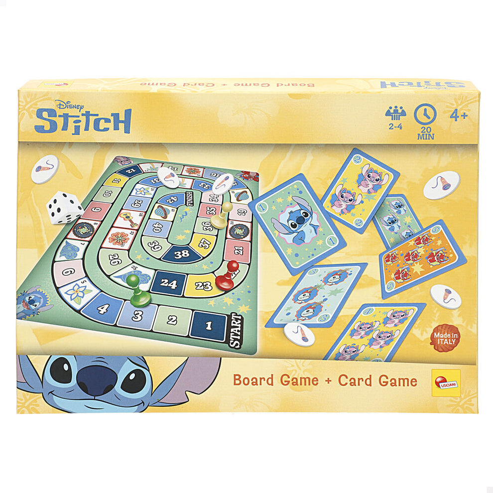 Jeu de société Stitch 2 en 1