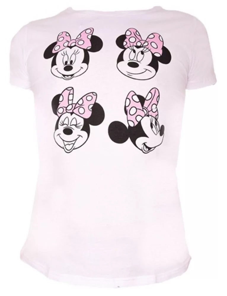 T-shirt court femme Disney Minnie, haut XXL