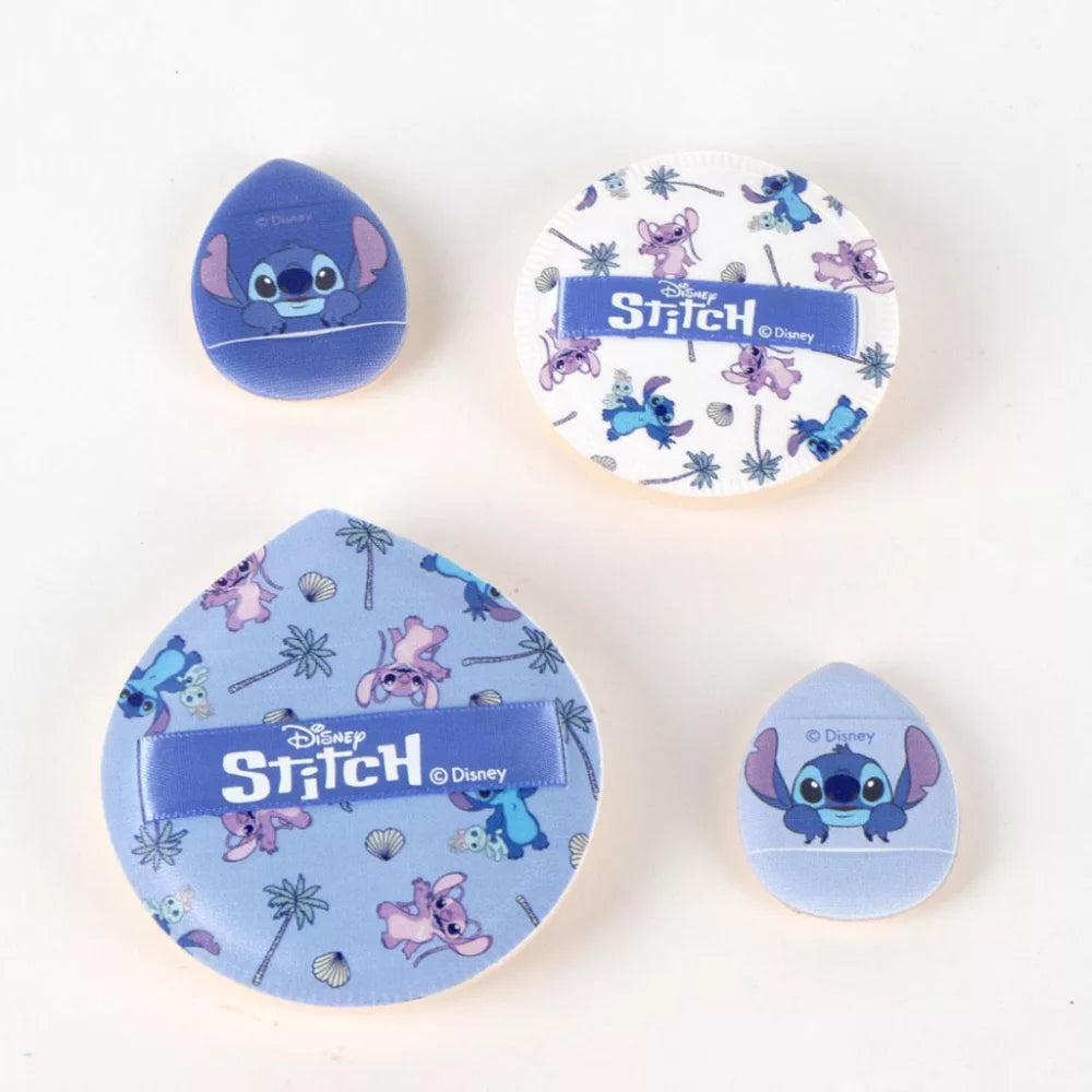 Ensemble de 4 éponges à maquillage Stitch