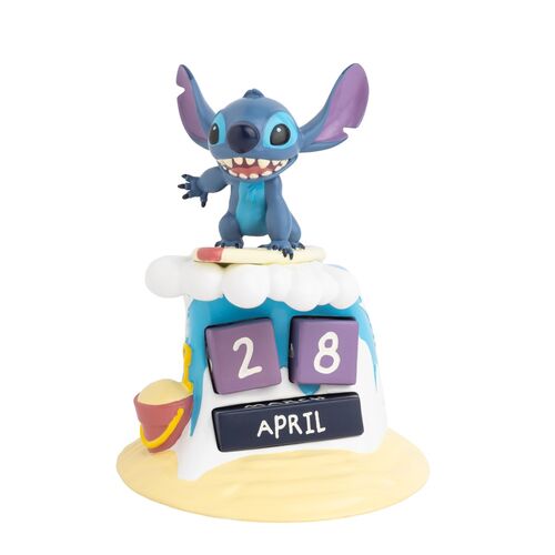 Calendrier perpétuel Disney Surfer Stitch 3D