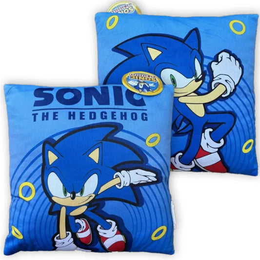 Coussin décoratif Sonic 38x38 cm en velours