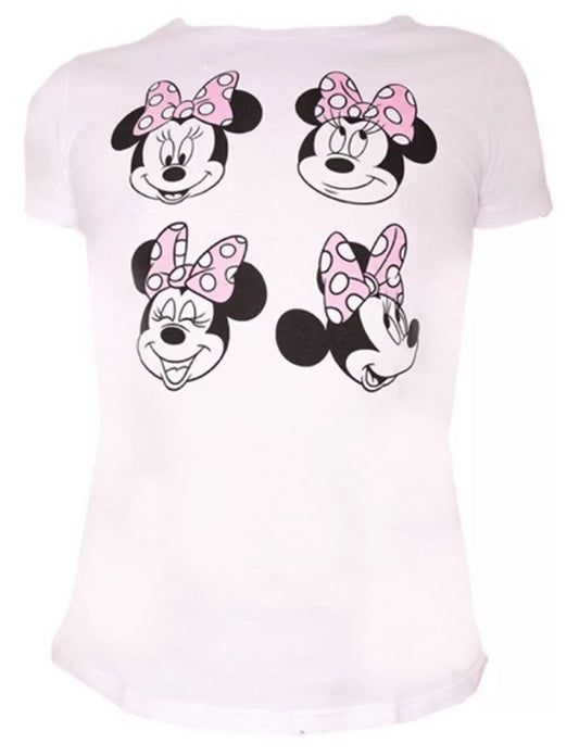 T-shirt court Disney Minnie pour femme, haut XL