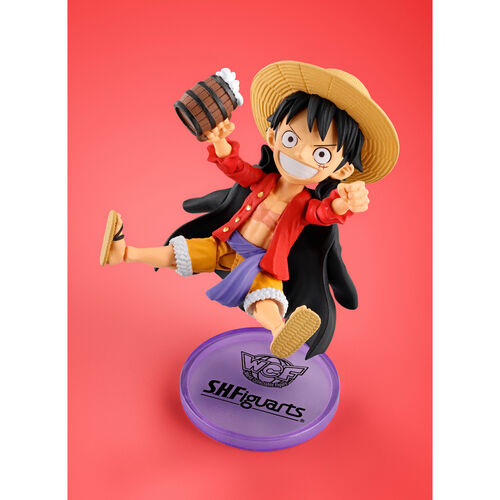 Figurine de collection One Piece Monkey D. Luffy World de SH Figuarts, 7,5 cm
