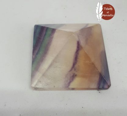 Pyramide de fluorite